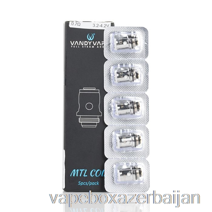 Vape Smoke Vandy Vape Berserker MTL Replacement Coils 0.7ohm MTL Mesh Coils